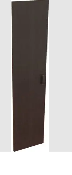 Дверь из ЛДСП к узкому стеллажу К-975. Ф Венге в Тобольске - tobolsk.katalogmebeli.com | фото