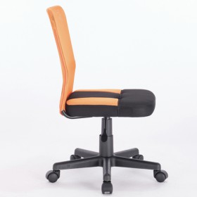 Кресло компактное BRABIX Smart MG-313 (черный, оранжевый) в Тобольске - tobolsk.katalogmebeli.com | фото 2