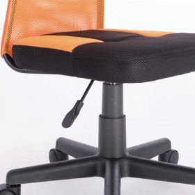 Кресло компактное BRABIX Smart MG-313 (черный, оранжевый) в Тобольске - tobolsk.katalogmebeli.com | фото 5