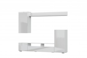 Мебель для гостиной МГС 4 (Белый/Белый глянец) в Тобольске - tobolsk.katalogmebeli.com | фото 7