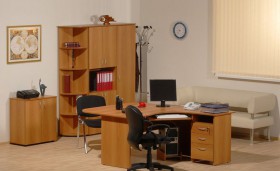 Мебель для персонала Рубин 42 Светлый миланский орех в Тобольске - tobolsk.katalogmebeli.com | фото 2
