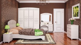 Модульная спальня Каролина в Тобольске - tobolsk.katalogmebeli.com | фото