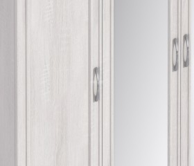 Шкаф 4-х дверный СБ-2389 Флоренция (Дуб Сонома Белый) в Тобольске - tobolsk.katalogmebeli.com | фото 2