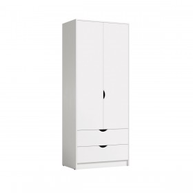 Шкаф для одежды 13.327 Уна (Белый) в Тобольске - tobolsk.katalogmebeli.com | фото